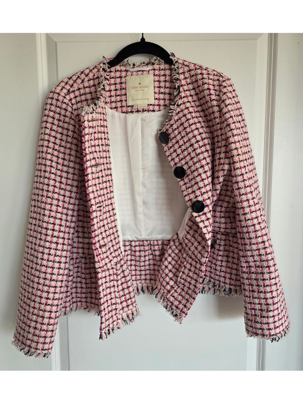 kate spade Multi Tweed Jacket - Picture 4 of 7